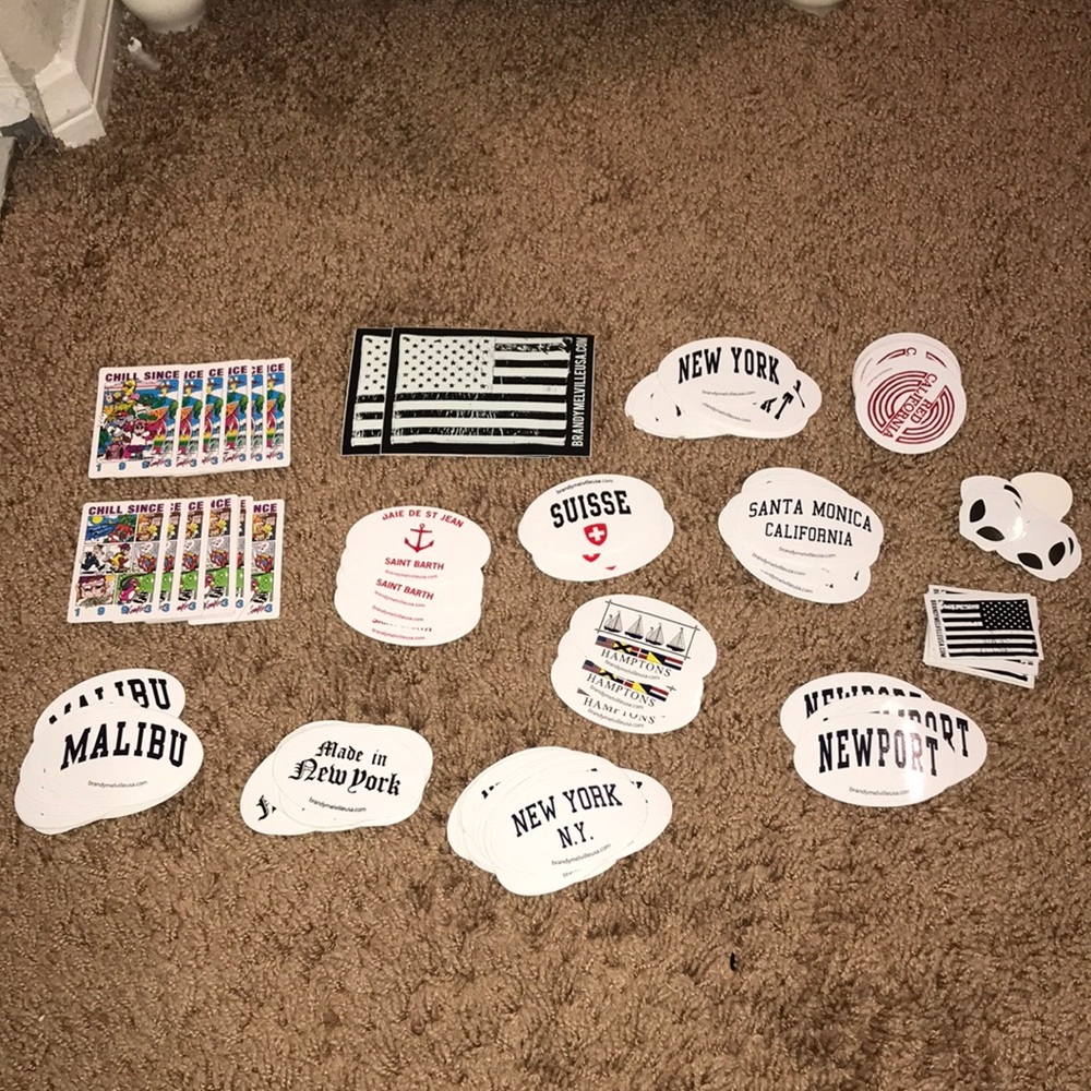 Brandy Melville stickers ⚡️